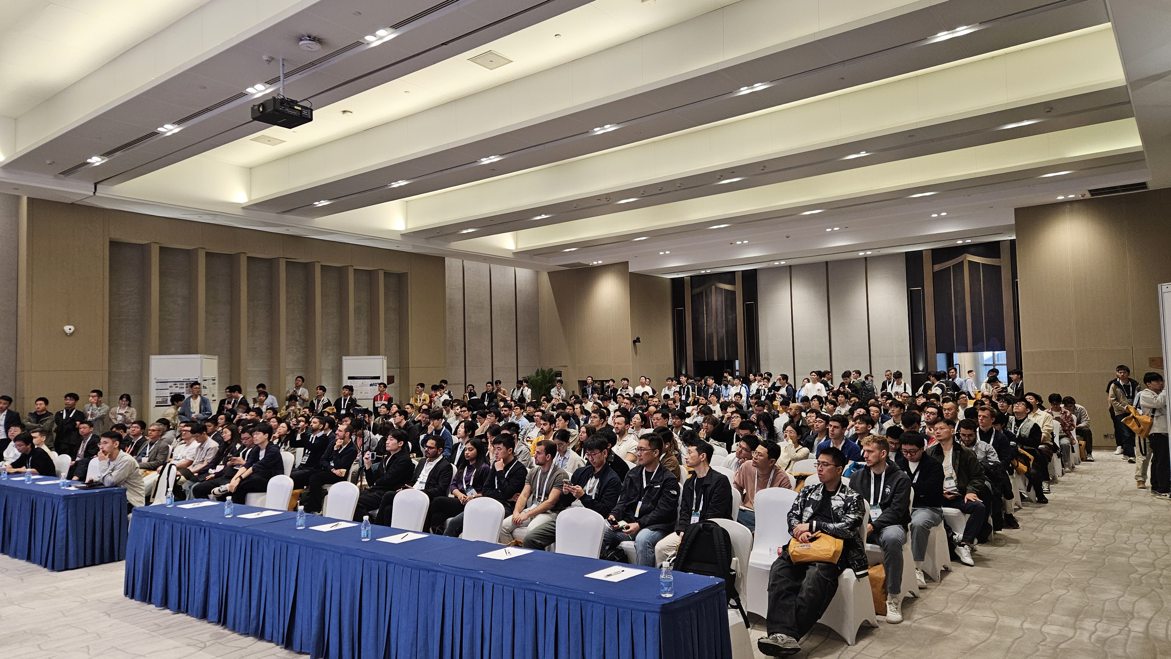 Workshop audience at IROS 25